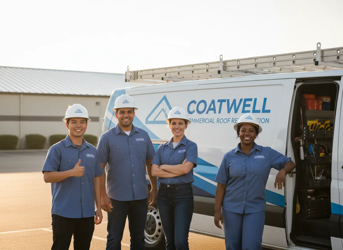Commercial roof coating company in Hudson, IN